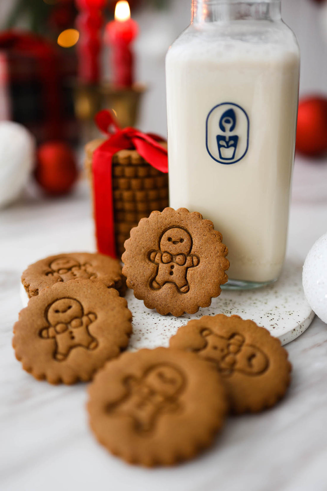 Gingerbread Almond Milk & Cookies