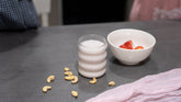 Cashew Strawberries Milk