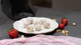 Almond Strawberry Energy Balls
