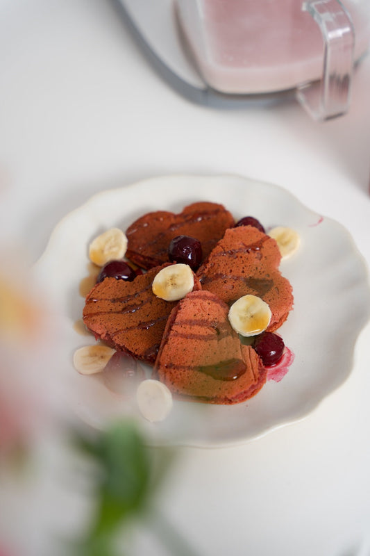 Cherry Almond Pancakes