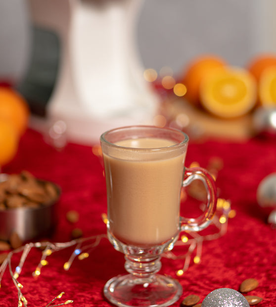 Almond Milk Chai with Orange milkyplant