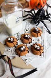 Spooky & Sweet Halloween Almond Cinnamon Sugar Cookies