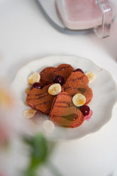 Cherry Almond Pancakes